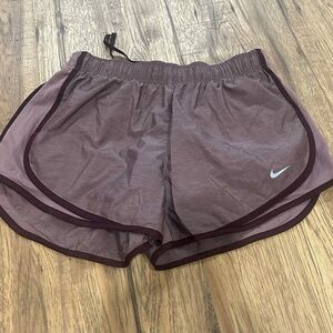 Nike Women's Athletic Shorts in Maroon